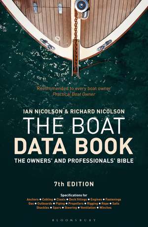 The Boat Data Book: 7th edition de Richard Nicolson