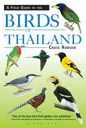 Field Guide to the Birds of Thailand de Craig Robson