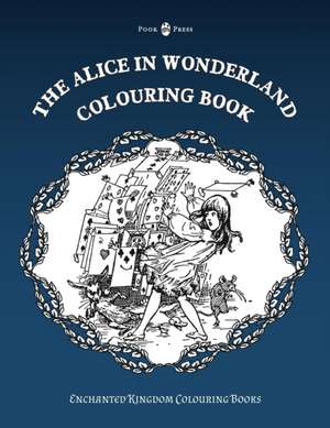 The Alice in Wonderland Colouring Book de Pook Press