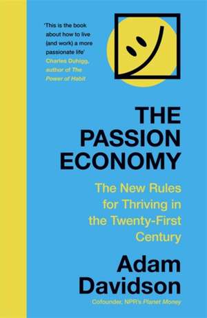 Davidson, A: Passion Economy de Adam Davidson