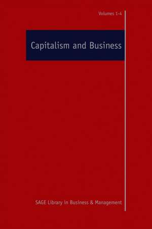 Capitalism and Business de Leo McCann