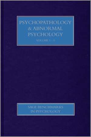 Psychopathology & Abnormal Psychology de Graham C.L. Davey