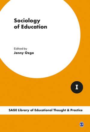 Sociology of Education de Jenny Ozga