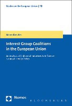 The Formation of Coalitions in the European Union de Maren Kreutler