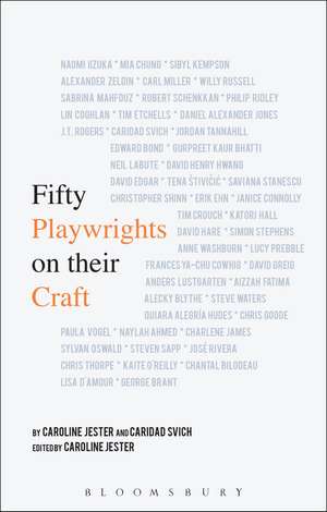 Fifty Playwrights on their Craft de Caroline Jester