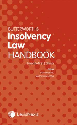 Butterworths Insolvency Law Handbook