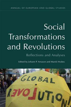 Social Transformations and Revolutions de Johann P Arnason