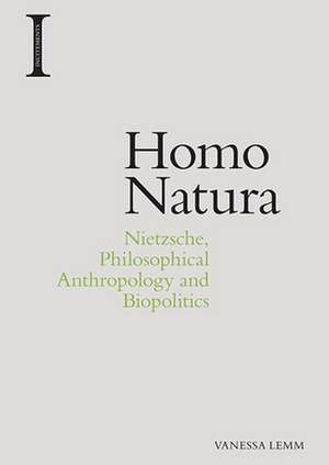 Homo Natura de Vanessa Lemm