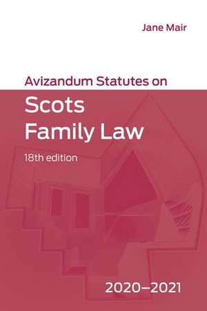 AVIZANDUM STATUTES ON SCOTS FAMILY de MAIR JANE