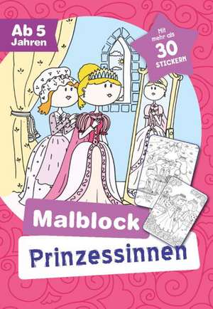 Malblock Prinzessinnen