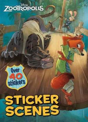 Disney Zootropolis Sticker Scenes de Parragon Books Ltd