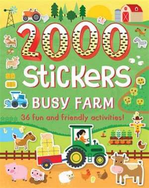 2000 Stickers Busy Farm de Emily Stead