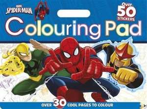 Marvel Spider-Man Colouring Pad de Parragon Books