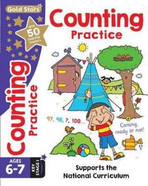 Gold Stars Counting Practice Ages 6-7 Key Stage 1 de Nina Filipek