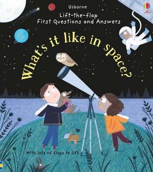 What is it like in space?: Pop up book de Katie Daynes