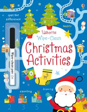 Wipe-Clean Christmas Activities de Kirsteen Robson