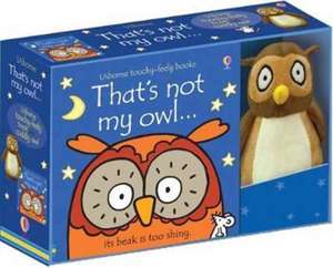 Watt, F: That's Not My Owl Book and Toy de Fiona Watt