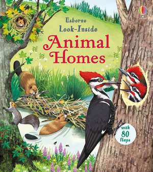 Look Inside Animal Homes de Emily Bone