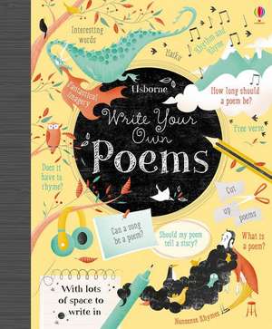 Write Your Own Poems de Jerome Martin