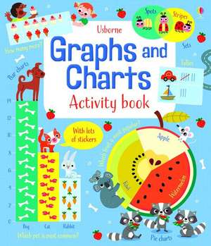 Graphs and Charts Activity Book de Darran Stobbart