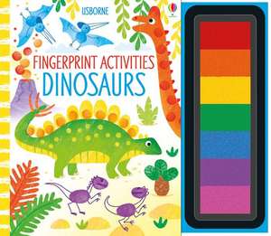 Fingerprint Activities Dinosaurs de Fiona Watt