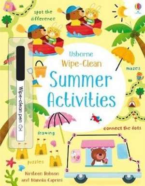 Wipe-Clean Summer Activities de Kirsteen Robson