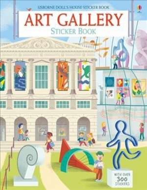 Art Gallery Sticker Book de Abigail Wheatley