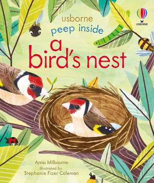 Peep Inside a Bird's Nest de Anna Milbourne