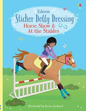 Sticker Dolly Dressing Horse Show & At the Stables de Lucy Bowman