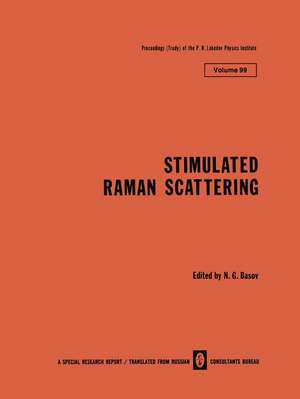 Stimulated Raman Scattering de N. G. Basov