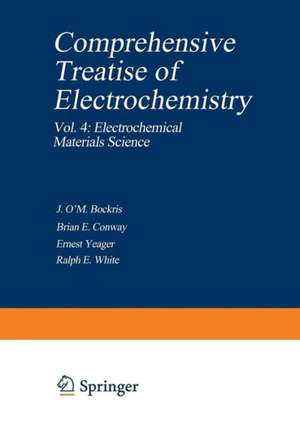 Electrochemical Materials Science de John Bockris