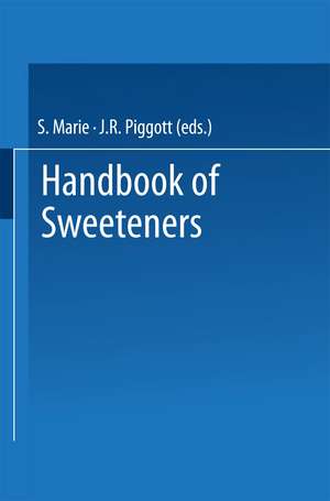 Handbook of Sweeteners de S. Marie