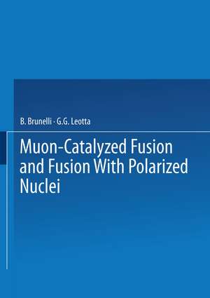 Muon-Catalyzed Fusion and Fusion with Polarized Nuclei de B. Brunelli