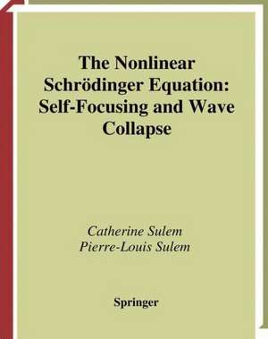 The Nonlinear Schrödinger Equation: Self-Focusing and Wave Collapse de Catherine Sulem