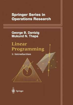 Linear Programming 1: Introduction de George B. Dantzig