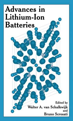 Advances in Lithium-Ion Batteries de Walter van Schalkwijk