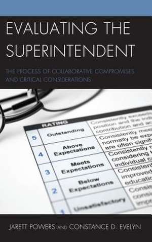 EVALUATING THE SUPERINTENDENTPB de Constance D. Evelyn