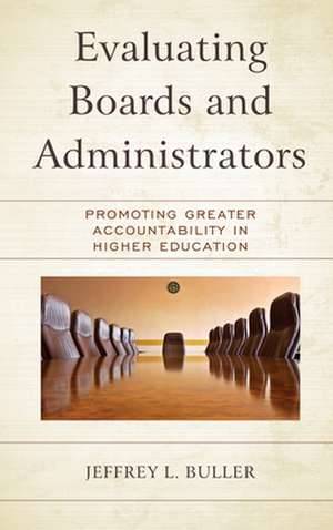 EVALUATING BOARDS AMP ADMINISTRAPB de Jeffrey L. Buller