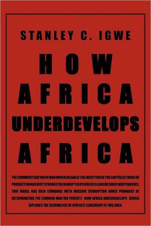 How Africa Underdevelops Africa de Stanley C. Igwe