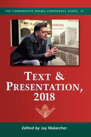 Text & Presentation, 2018 de Jay Malarcher