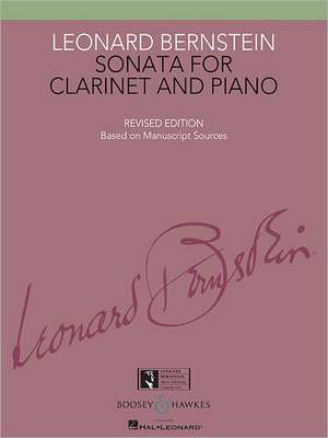 Sonata for Clarinet and Piano de Leonard Bernstein