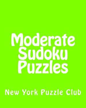 Moderate Sudoku Puzzles de New York Puzzle Club