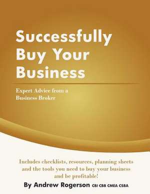 Successfully Buy Your Business de Andrew Rogerson