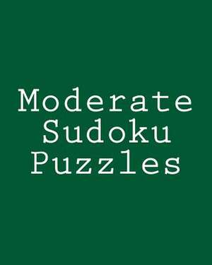 Moderate Sudoku Puzzles de Jeff Reeves