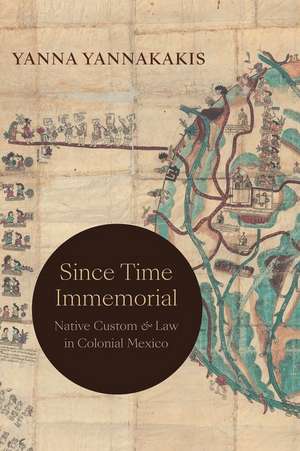 Since Time Immemorial – Native Custom and Law in Colonial Mexico de Yanna Yannakakis