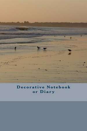 Decorative Notebook or Diary (the Beach) de Scroggins