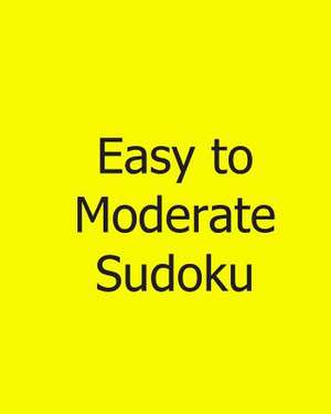 Easy to Moderate Sudoku de Tina Gold