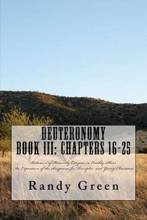 Deuteronomy Book III de Randy Green