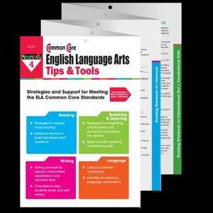 Common Core Ela Tips & Tools Grade 4 Teacher Resource de Learning Newmark