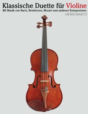 Klassische Duette Fur Violine de Javier Marco